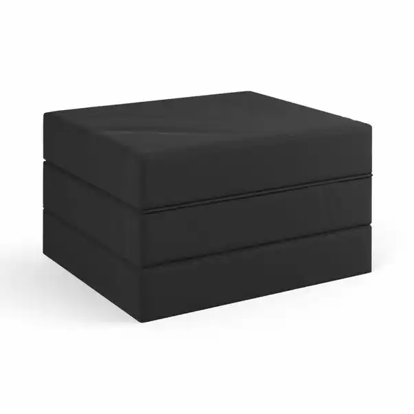 Dunelm Ezra Brushed Marl Single Fold Out Bed - Image 6