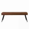 Dunelm Montreal Faux Leather Dining Bench