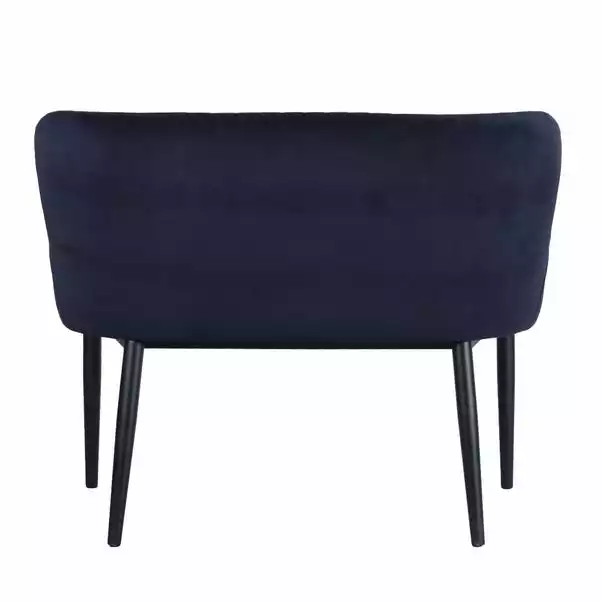 Dunelm Montreal Small Velvet Dining Bench Seat - Image 6