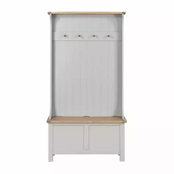 Dunelm Bromley Grey Hallway Tall Unit - Image 2