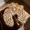 Dunelm Faux Fur Cheetah Neck Hot Water Bottle