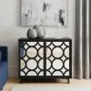 Dunelm Delphi Black Small Sideboard