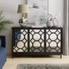 Dunelm Delphi Large Black Sideboard