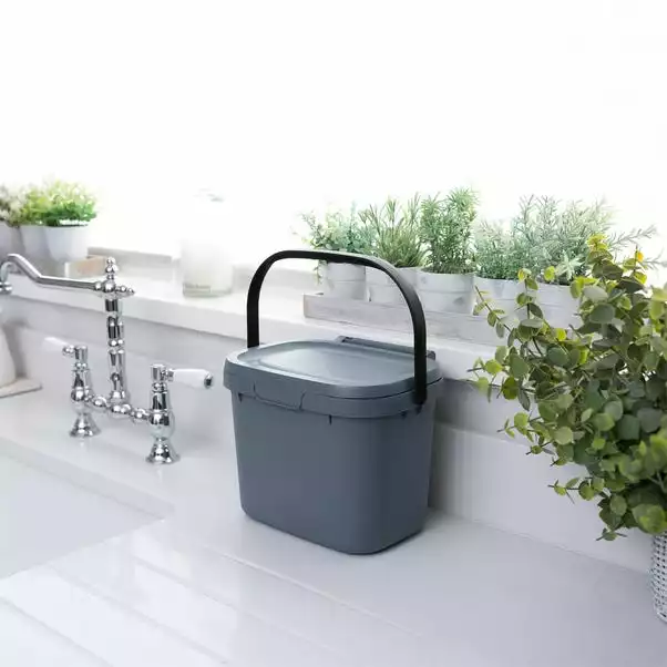 Dunelm Sinkside Caddy 4L Grey - Image 3