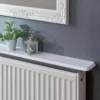Gablemere White Radiator Shelf