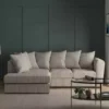 Dunelm Blake Jumbo Cord Left Hand Corner Sofa