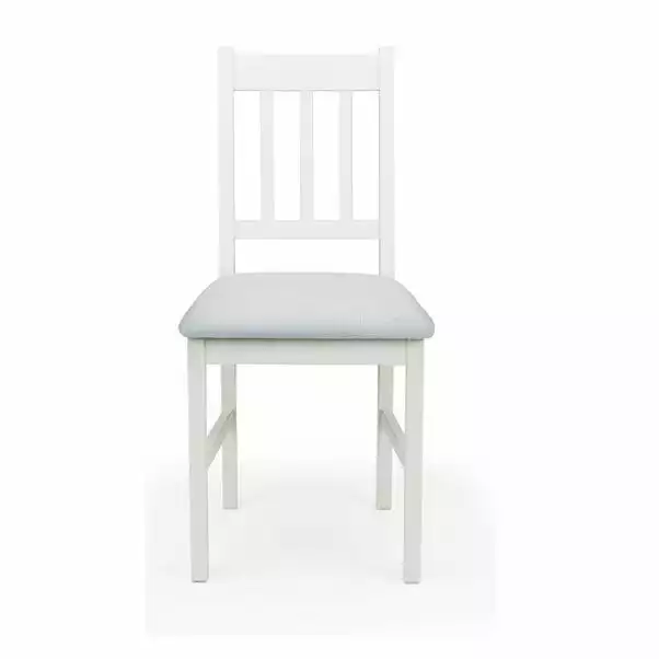 Julian Bowen Coxmoor Set Of 2 Dining Chairs Ivory - Image 2