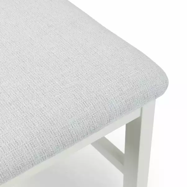 Julian Bowen Coxmoor Set Of 2 Dining Chairs Ivory - Image 4