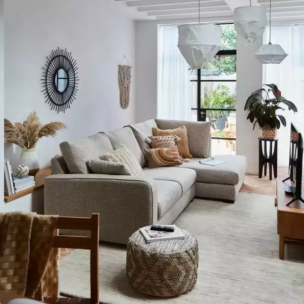 The Edited Life Aztec Jute Bobble Pouffe - Image 5