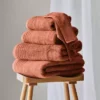 Dorma Tencel Sumptuously Soft Samira Orange Towel