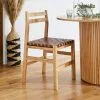 Dunelm Amari Dining Chair Natural