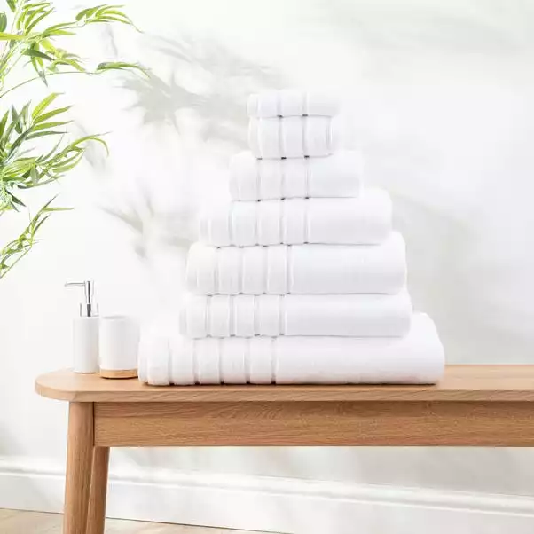 Dunelm Ultimate Towel White