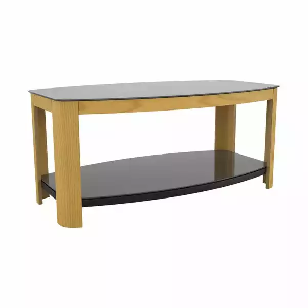AVF Affinity Real Curved Wood Coffee Table FT100AFFO - Image 2
