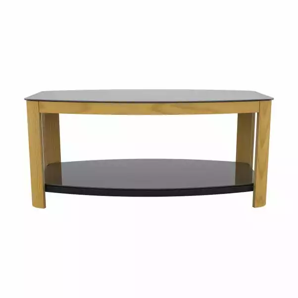 AVF Affinity Real Curved Wood Coffee Table FT100AFFO - Image 3