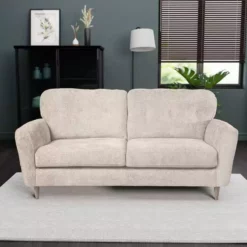 Dunelm Sven Chunky Chenille 3 Seater Sofa