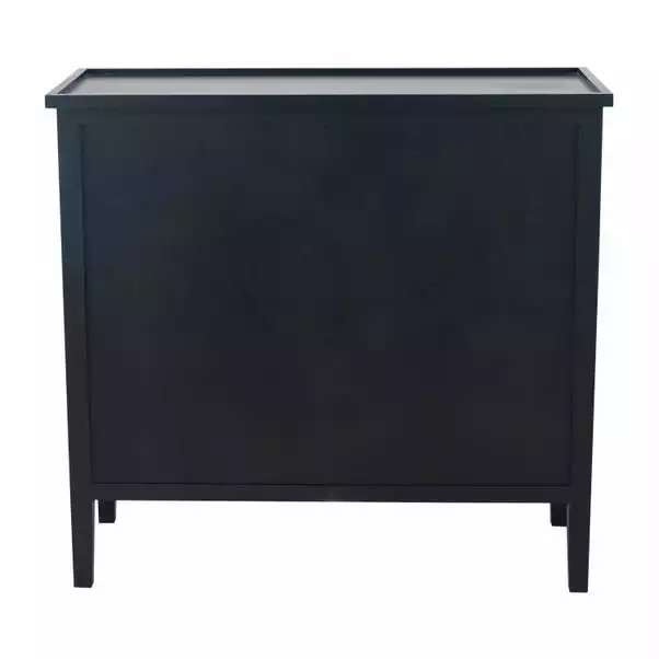 Pacific Lifestyle Pacific Chelmsford 4 Drawer Chest, Black Painted Pine - Image 4