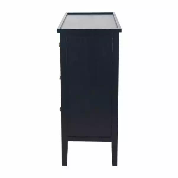 Pacific Lifestyle Pacific Chelmsford 4 Drawer Chest, Black Painted Pine - Image 5