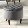 Pacific Lifestyle Pacific Alena Velvet Footstool