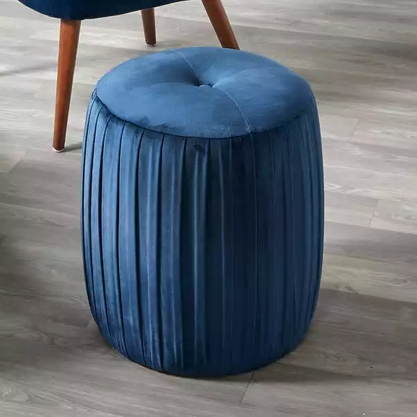 Pacific Lifestyle Bibbiana Velvet Pouffe