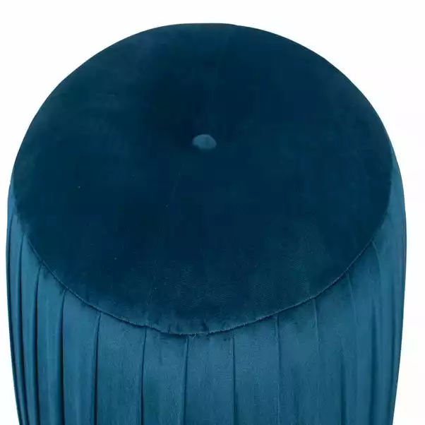 Pacific Lifestyle Bibbiana Velvet Pouffe - Image 3