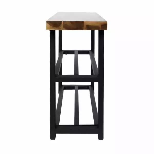 Charles Bentley Charnwood Bench With Shoe Tidy - Image 5