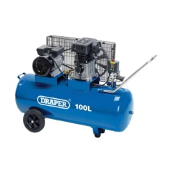 Draper 31254 100L Belt-Driven Air Compressor 2.2kW 13A