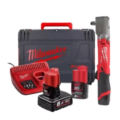 Milwaukee M12 FRAIWF38-622X 12V 3/8" Right Angle Impact Wrench Kit