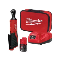 Milwaukee M12 IR-201B 12V Sub-Compact 3/8" Ratchet With 1x 2.0Ah Battery