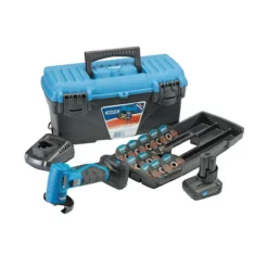 Draper 90376 Storm Force 10.8V 76mm Angle Grinder/Cut-Off Tool Kit With 2x 4.0Ah Batteries