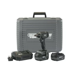Draper 98962 XP20 20V Brushless 300Nm 1/2" Impact Wrench With 2x 4.0Ah Batteries