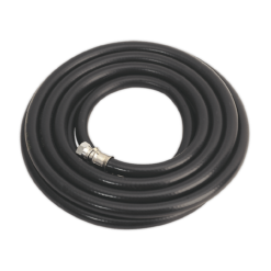 Sealey AH5RX/38 Air Hose 5m X Ø10mm With 1/4"BSP Unions Heavy-Duty