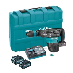 Makita HM001GD202 40V Max XGT Brushless SDS Max Demolition Hammer With 2x 2.5Ah Batteries