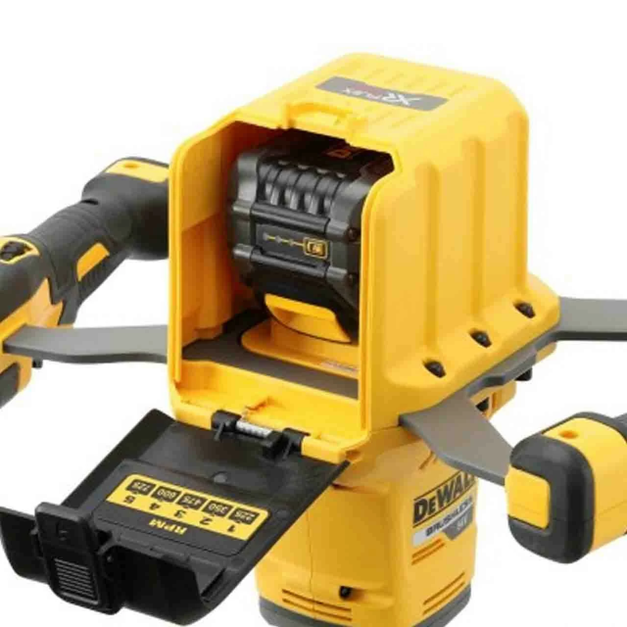 DeWalt DCD240T2 54V XR Flexvolt Brushless Paddle Mixer With 2x 6.0Ah Batteries - Image 3