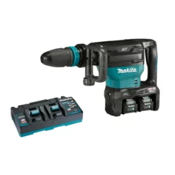 Makita HM002GD203 Twin 40V Max XGT SDS Max Demolition Hammer With 2x 2.5Ah Batteries