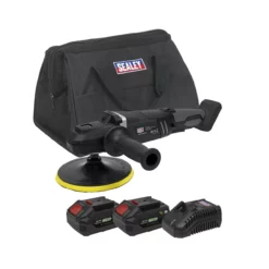 Sealey CP20VRPXKIT Brushless Rotary Polisher Kit Ø180mm 20V SV20 Series - 2 Batteries