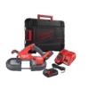 Milwaukee M18 FBS85-202C 18V Brushless Bandsaw With 2x 2.0Ah Batteries