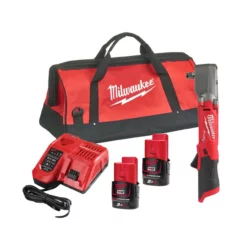 Milwaukee M12 FRAIWF12-202X 12V 1/2" Right Angle Impact Wrench With 2x 2.0Ah Batteries