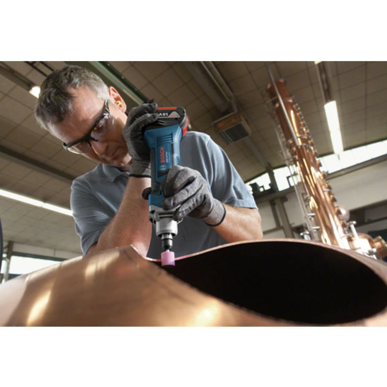 Bosch GGS 18 VLIN 18V Cordless Straight Grinder (Body Only) - Image 3