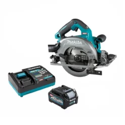 Makita HS004GD201 40V Max XGT 190mm Brushless Circular Saw With 2x 2.5Ah Battery