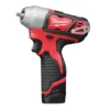 Milwaukee M12 BIW14-202C 12V Sub Compact 1/4" Impact Wrench With 2x 2.0Ah Batteries