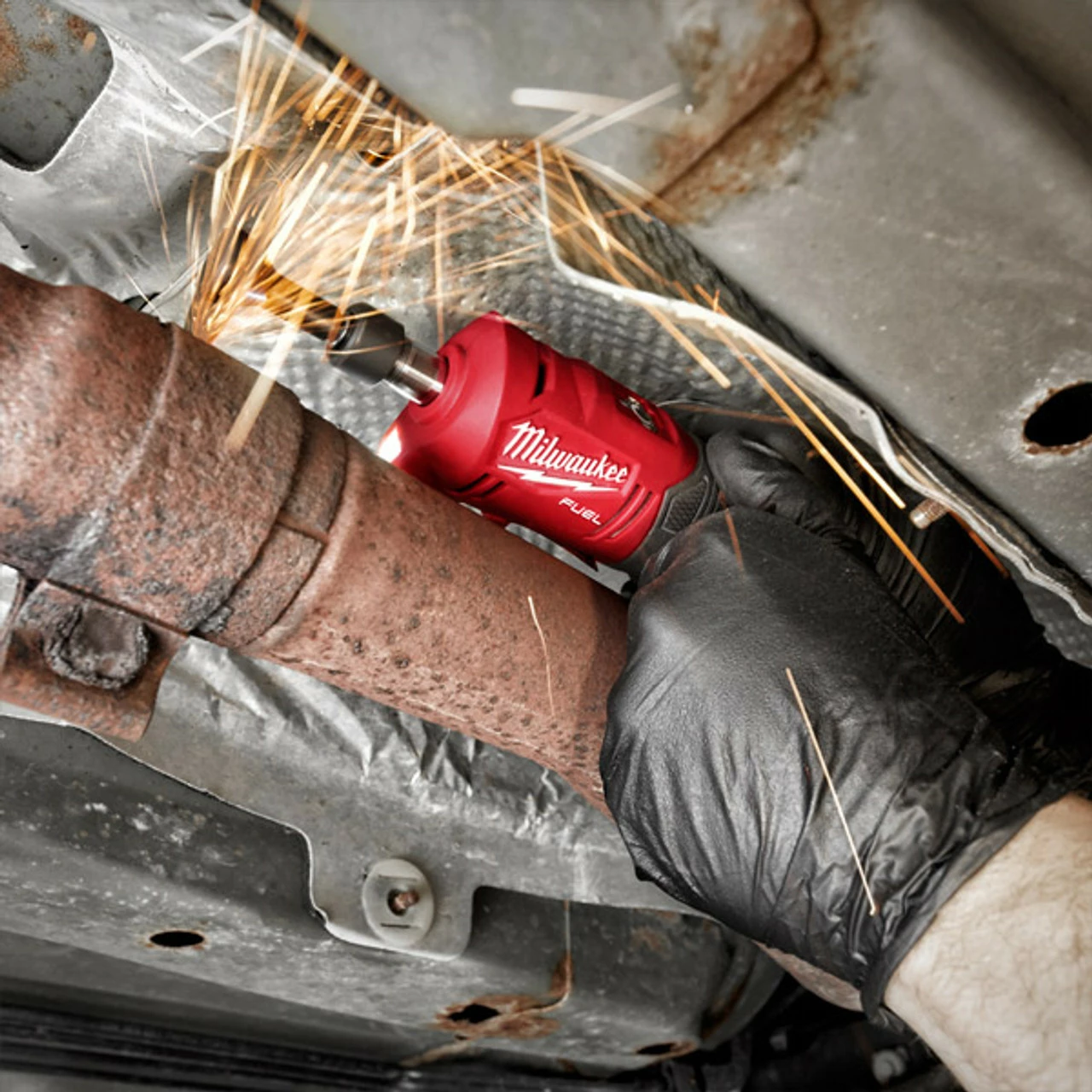 Milwaukee M12 FDGS-0 12V Fuel Straight Die Grinder (Body Only) - Image 6