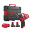 Milwaukee M12 FPD2-602X FUEL Sub Compact Percussion Drill With 2x 6.0Ah Batteries