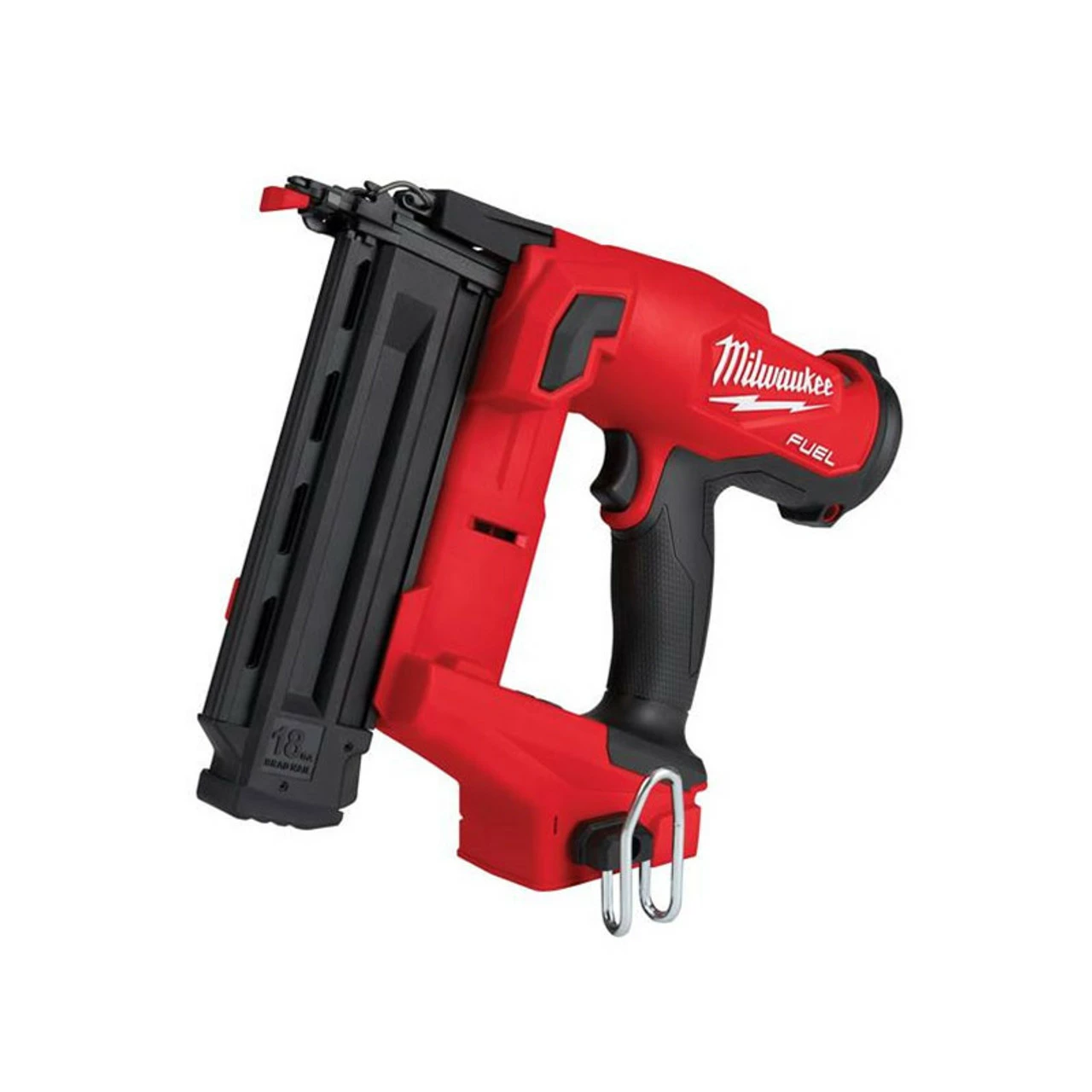 Milwaukee M18 FN18GS-402X 18V Fuel Straight Second Fix Nail Gun With 2x 4.0Ah Batteries - Image 2