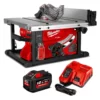 Milwaukee M18 FTS210 210mm Fuel One-Key Table Saw 18V With 1x 12.0Ah Battery