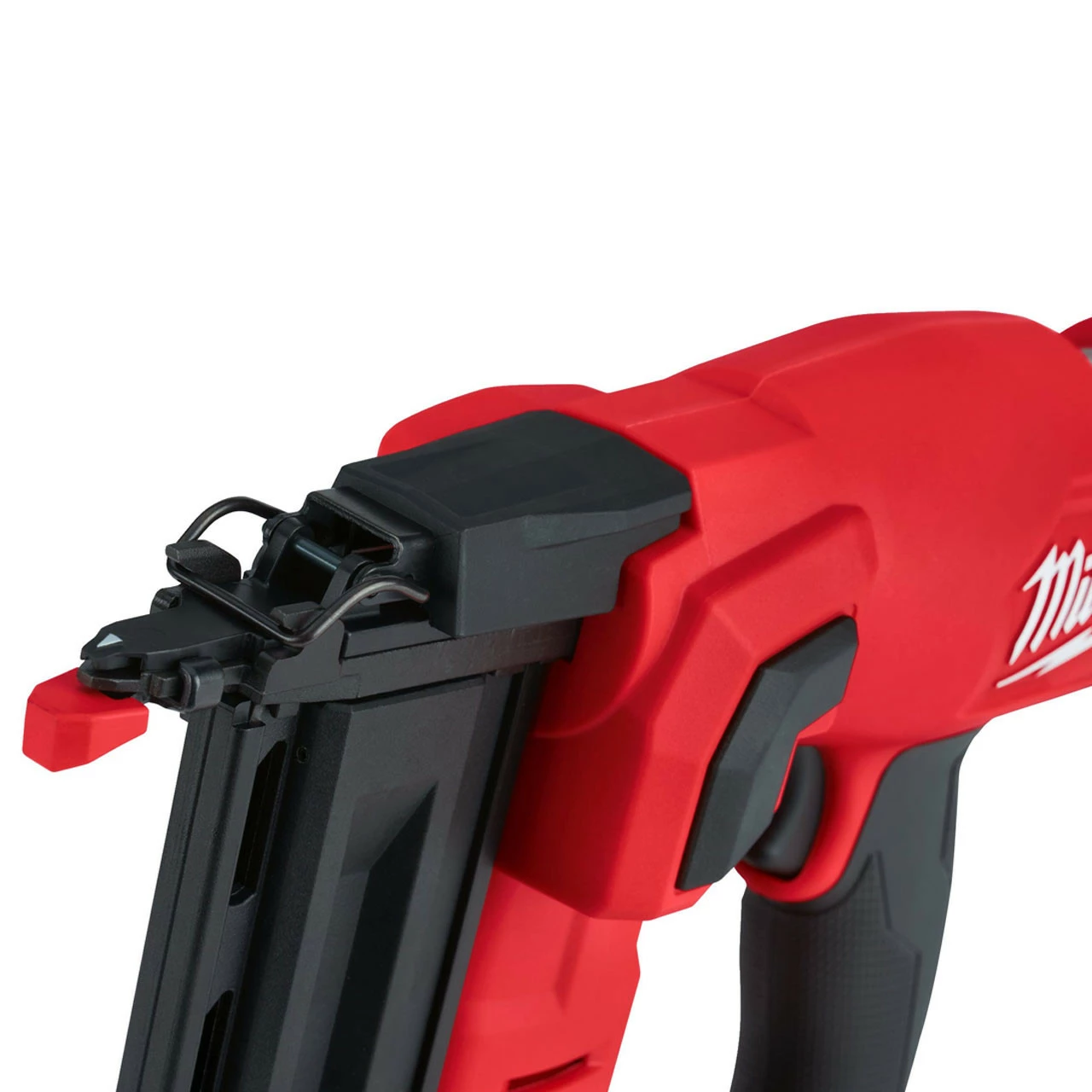 Milwaukee M18 FN18GS-402X 18V Fuel Straight Second Fix Nail Gun With 2x 4.0Ah Batteries - Image 5