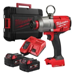 Milwaukee M18 ONEFHIWH716-502X 18V FUEL™ 7/16″ High Torque Impact Wrench With 2x 5.0Ah Batteries