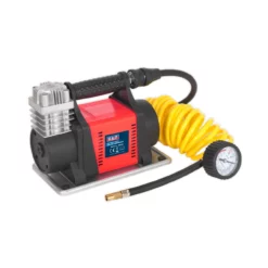 Sealey MAC05 Tyre Inflator/Mini Air Compressor 12V Heavy-Duty