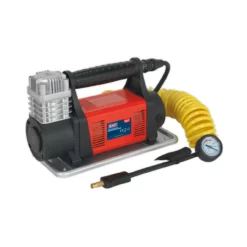 Sealey MAC07 Tyre Inflator/Mini Air Compressor 12V Heavy-Duty
