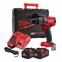 Milwaukee M18 FPD3-552X 18V FUEL™ Percussion Drill With 2x 5.5Ah Batteries