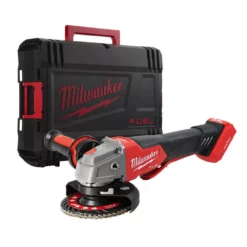 Milwaukee M18ONESAG115XPDB-0 18V FUEL 115mm Paddle Switch Braking Angle Grinder With Case (Body Only)